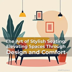 Read more about the article The Art of Stylish Seating: Elevating Spaces Through Design and Comfort