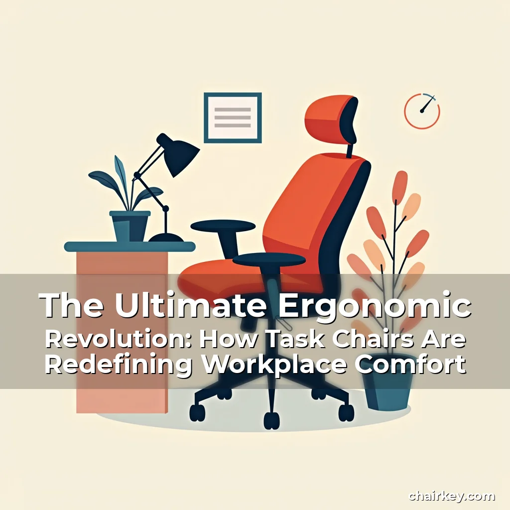 Read more about the article The Ultimate Ergonomic Revolution: How Task Chairs Are Redefining Workplace Comfort