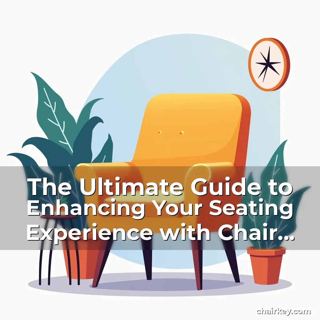 Read more about the article The Ultimate Guide to Enhancing Your Seating Experience with Chair Accessories