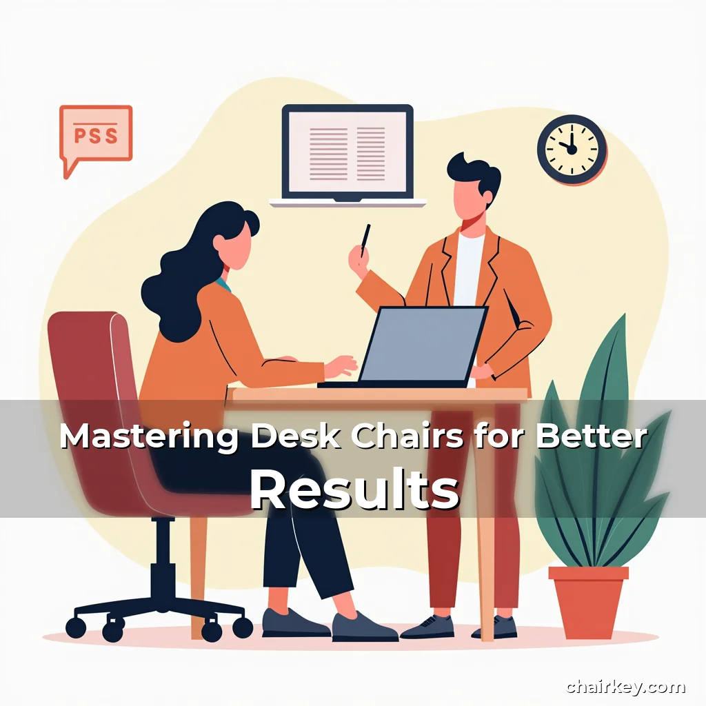 Read more about the article Mastering Desk Chairs for Better Results